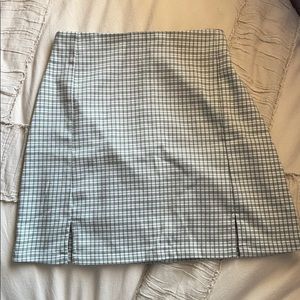 Brandy Melville (John Galt) Plaid Mini Skirt